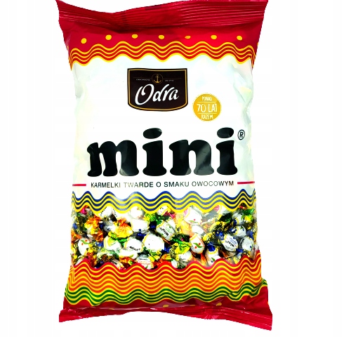 Candy Odra Mini Mix ovocie karamel 1 kg