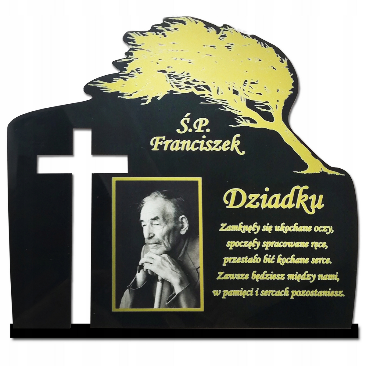 Čierna socha obrázka všetkých svätých