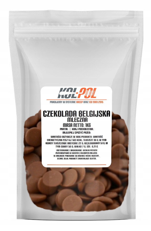 Belgická čokoláda 34% Duiry 1kg Fountain Fountte