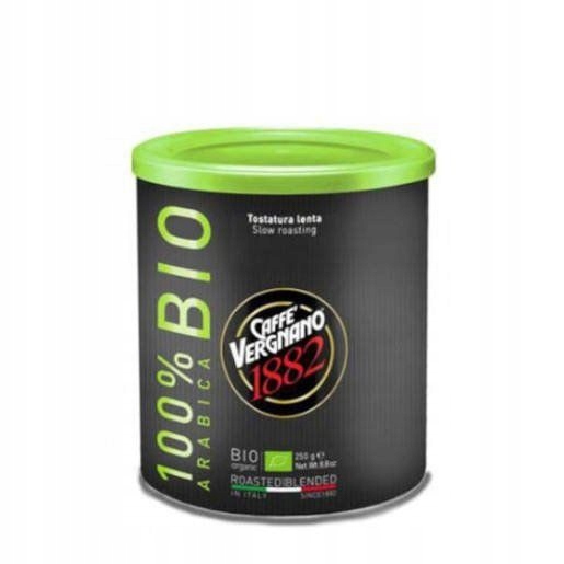 Káva mletá - Caffe Vernano 100% BIO 250G Mleté kávy