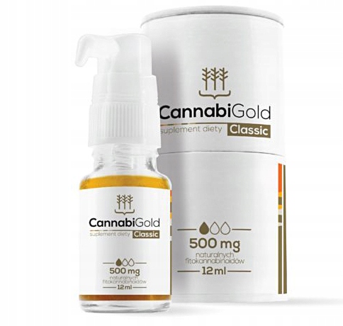 CBD - CANNABIGOLD CLASSIC 5% konope olej CBD DHL 24H