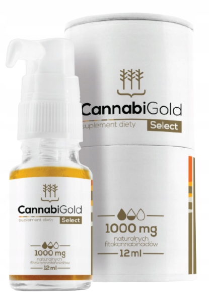 CBD - Kanabigold Select CBD konope olej 10% 1000mg
