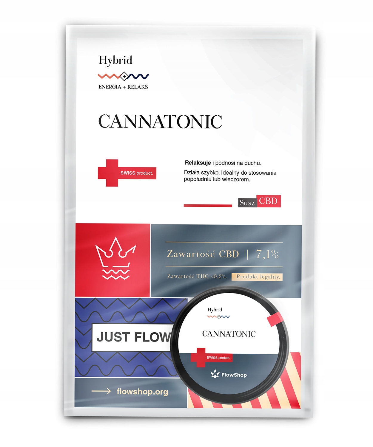 CBD - Cannanonic 1g - Susz CBD - BIO zo Švajčiarska