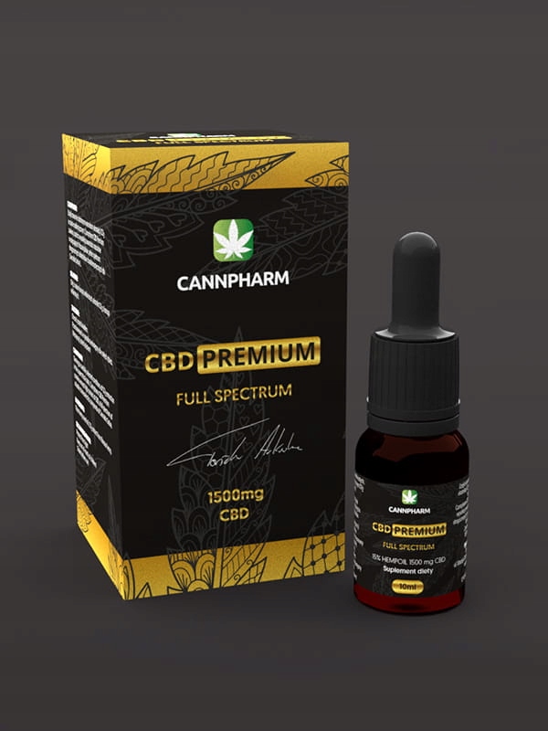 CBD - CANNPHARM CBD Premium olej 15% 10 ml