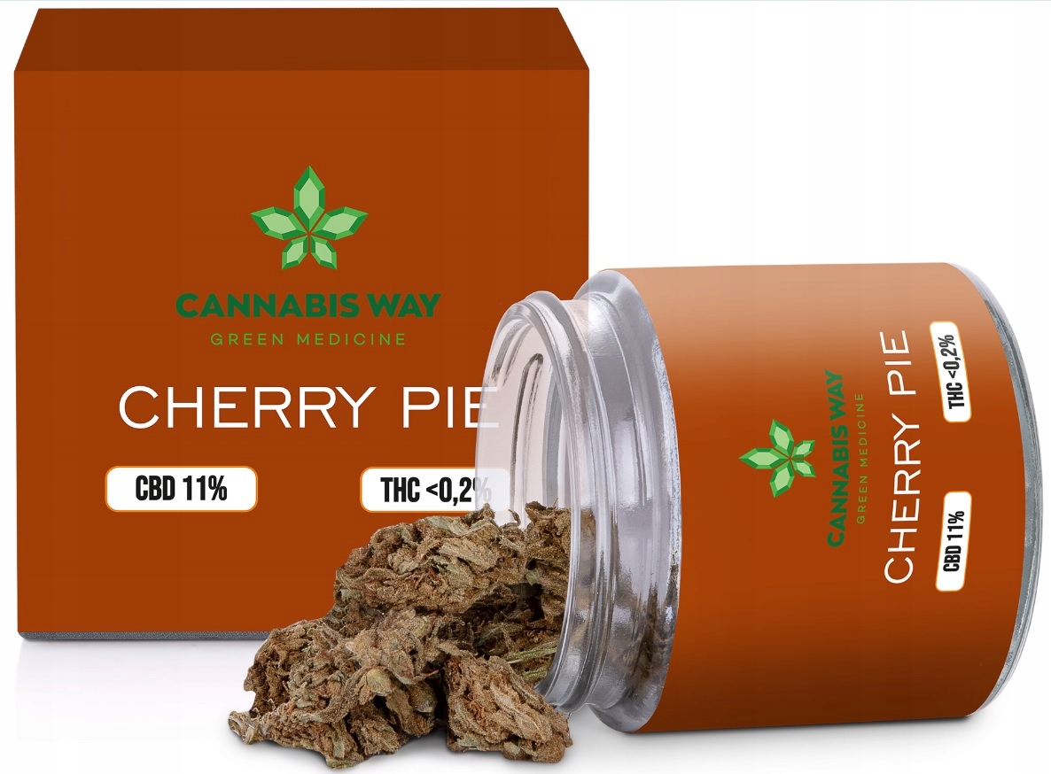 CBD - Cherry Pie 11% Drought CBD Marihuana Cannabis Weed 5g