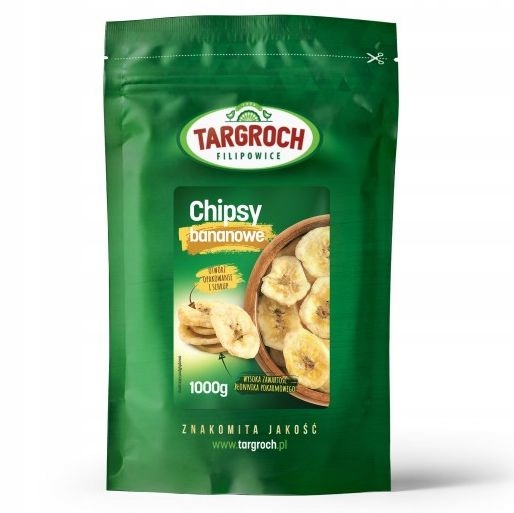 Sušené ovocie - Banánové čipy 1kg banán sušené lahodné snack