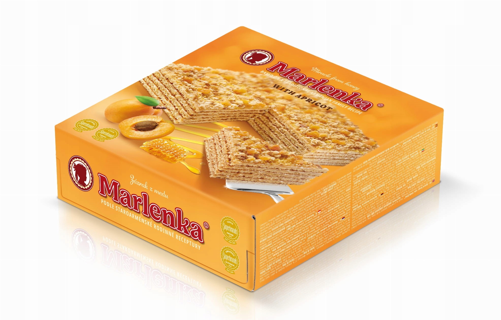 Miodowo marhuľový koláč, Tort Marlenka pre sviatky