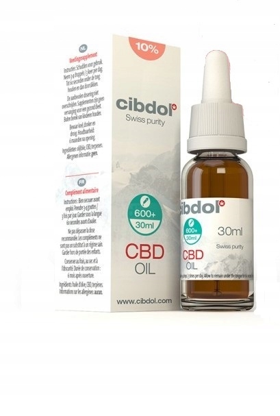 CBD - CIBDOL OIL CBD 10% 30ml Golden Original + ZADARMO