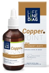 Copper.point medené kvapalina 50 ml LifeLinediag S
