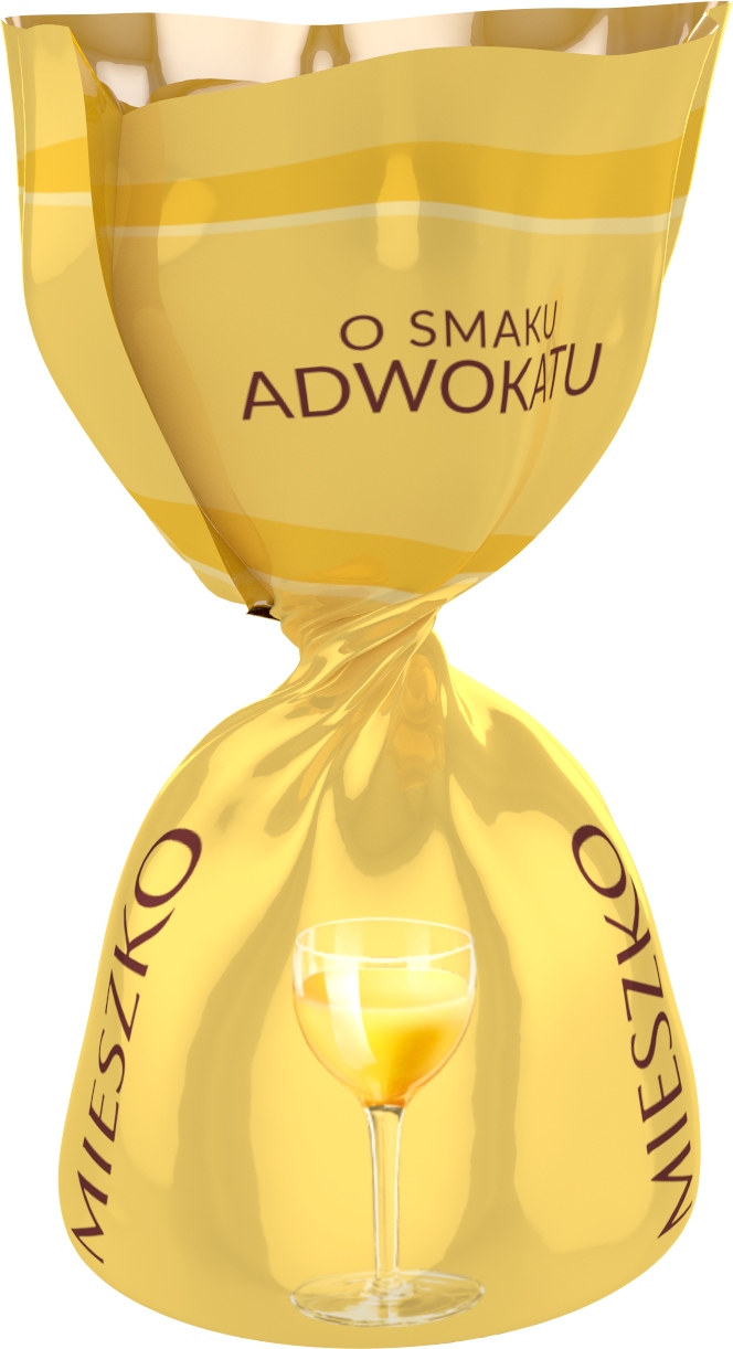 Pralin Candy s advokát Advokát Mieszko 0.9KG