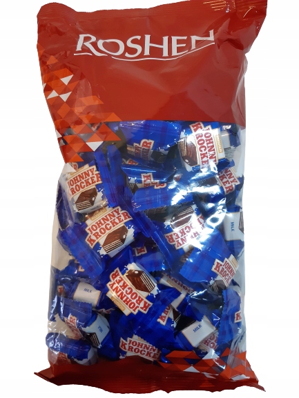 Roshen Johny Candy Krocker Mlieko - 4 kusy