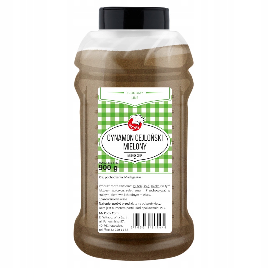 Mletá cejlónska škorica 900g HoReCa # sladká