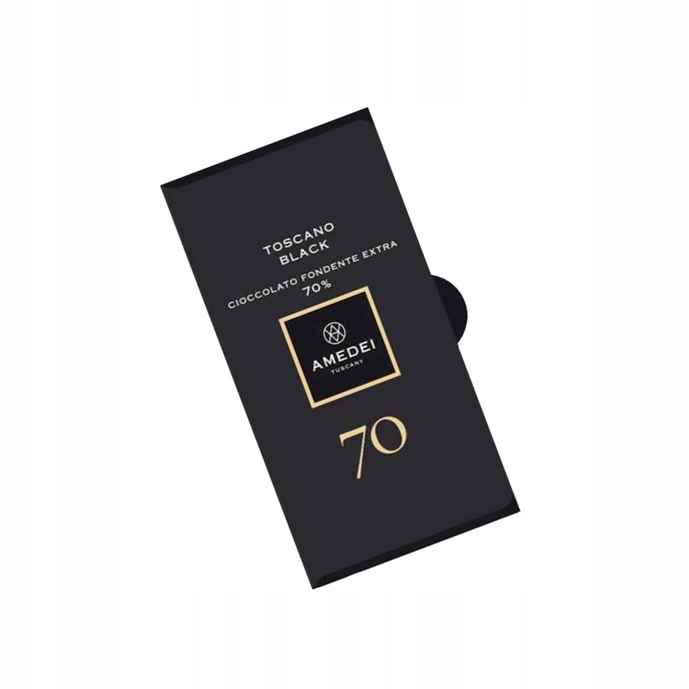 Čokoláda 70% kakaa s Vanilkou Toscano Black Amedei
