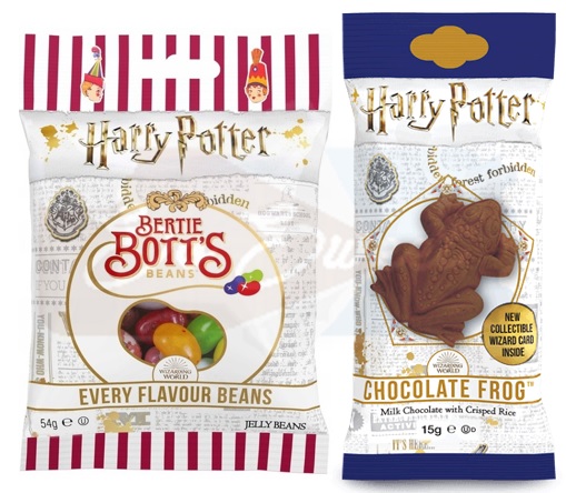 Čokoládová žaba + Harry Potter 54G fazuľa!