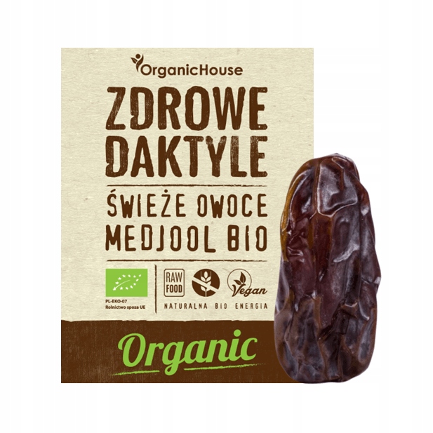Daktile medjool gruft. BIO 500 g Zdravé dátumy