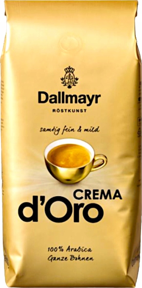 Zrnková káva - Dallmayr Crema d'Oro 1kg Granulárna káva