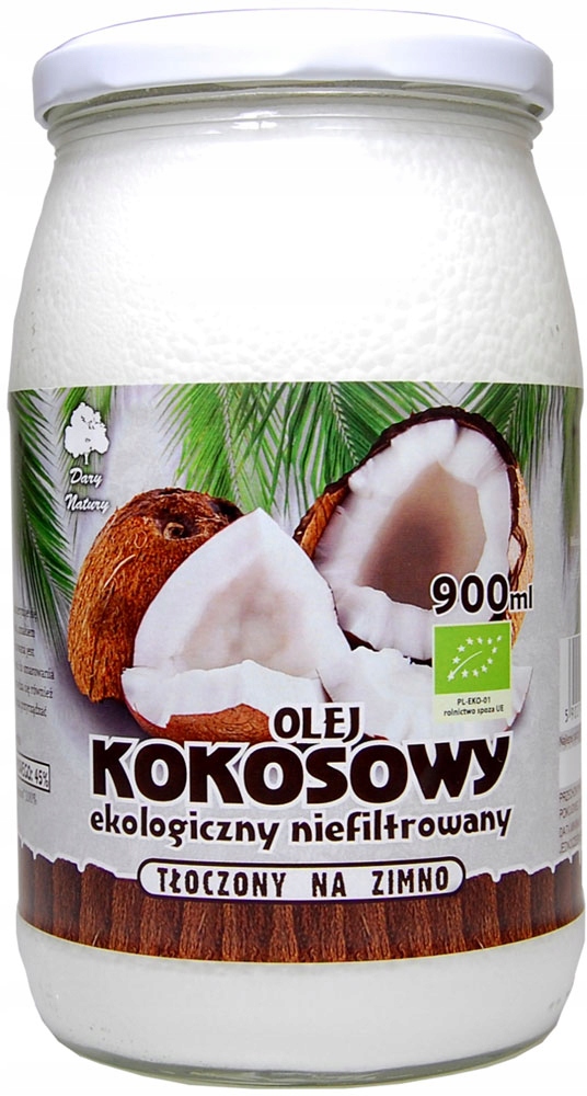 Darčeky prírody Kokosový olej UNIRIFIKOVANÝ BIO 900 ml