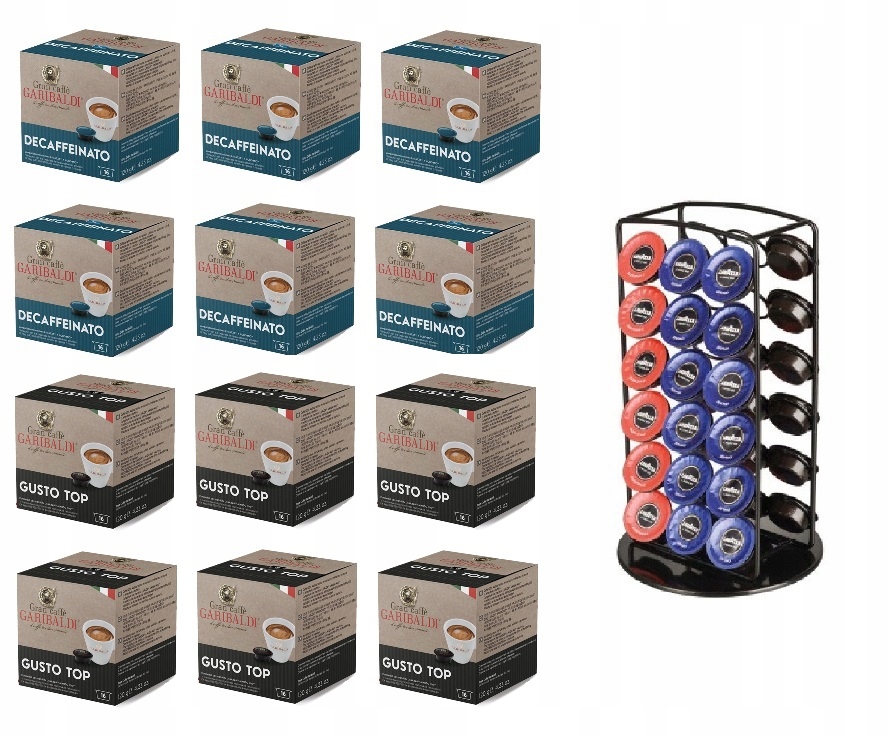 Kávové kapsule - Deca + Gusto Top Syst. A MODO MIO 192 PCS + ZADARMO