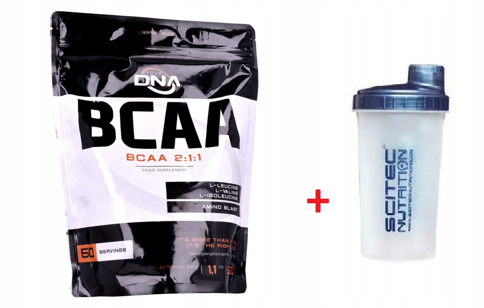 Aminokyseliny - DNA BCAA 2: 1: 1 500 g OLIMP AMINOKYSELÍN! + ŠAŠOVAČ