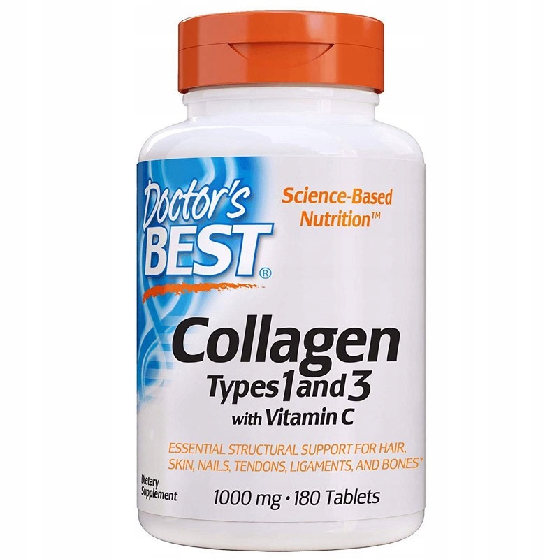 Ochrana kĺbov - Najlepšie druhy kolagénu lekára 1 a 3 VIT C 180TABS
