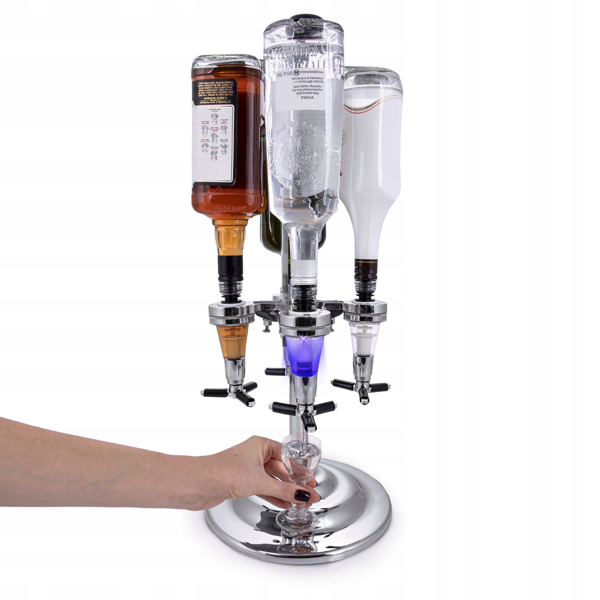 Distribútor alkoholu LED Bar Stand Distribútor