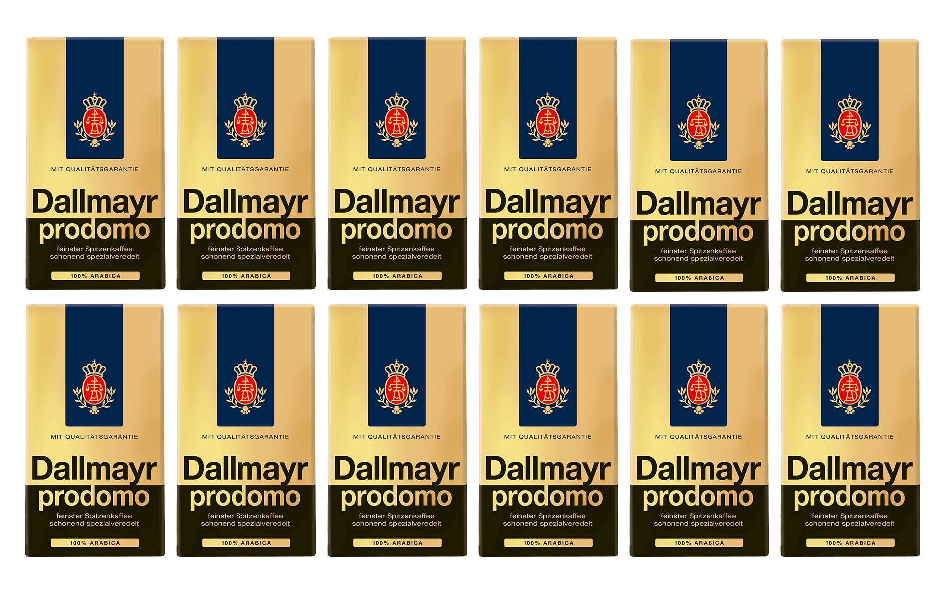 Káva mletá - Dallmayr Prodomo 500g X12 Balenie Mleté kávy