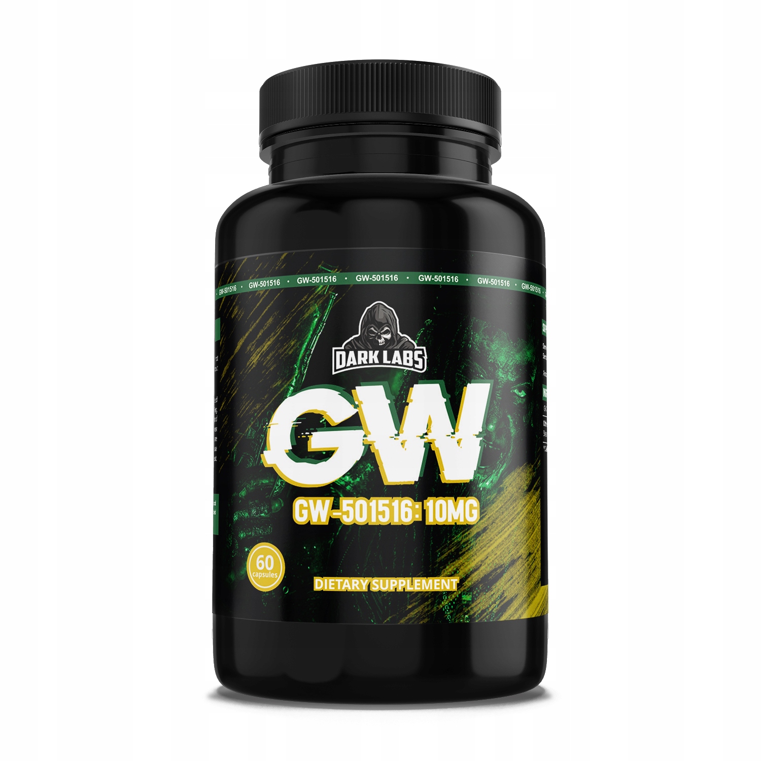 Tmavé laboratóriá - GW-501516 10mg Cardarine 60 čiapky.