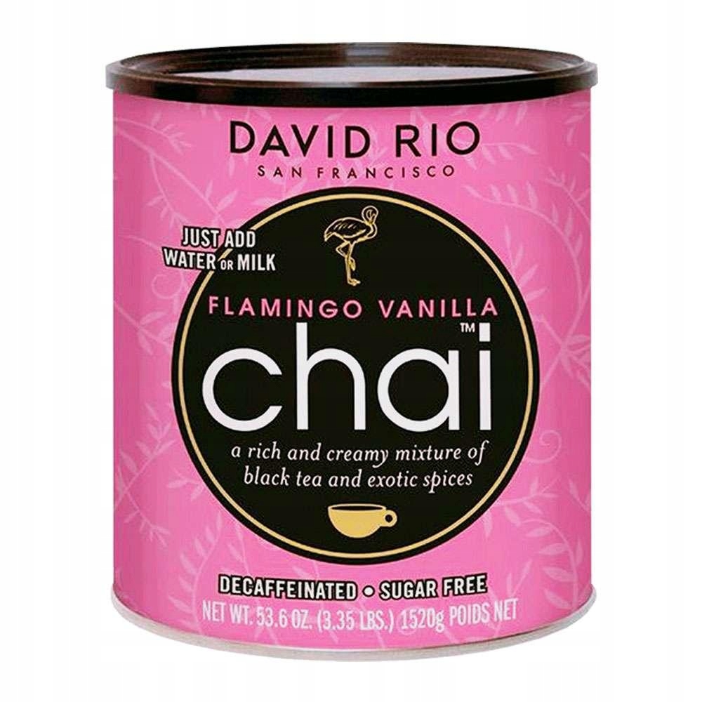 Instantná káva - David Rio Flamingo vanilka Decaf Spice Latte 1520g