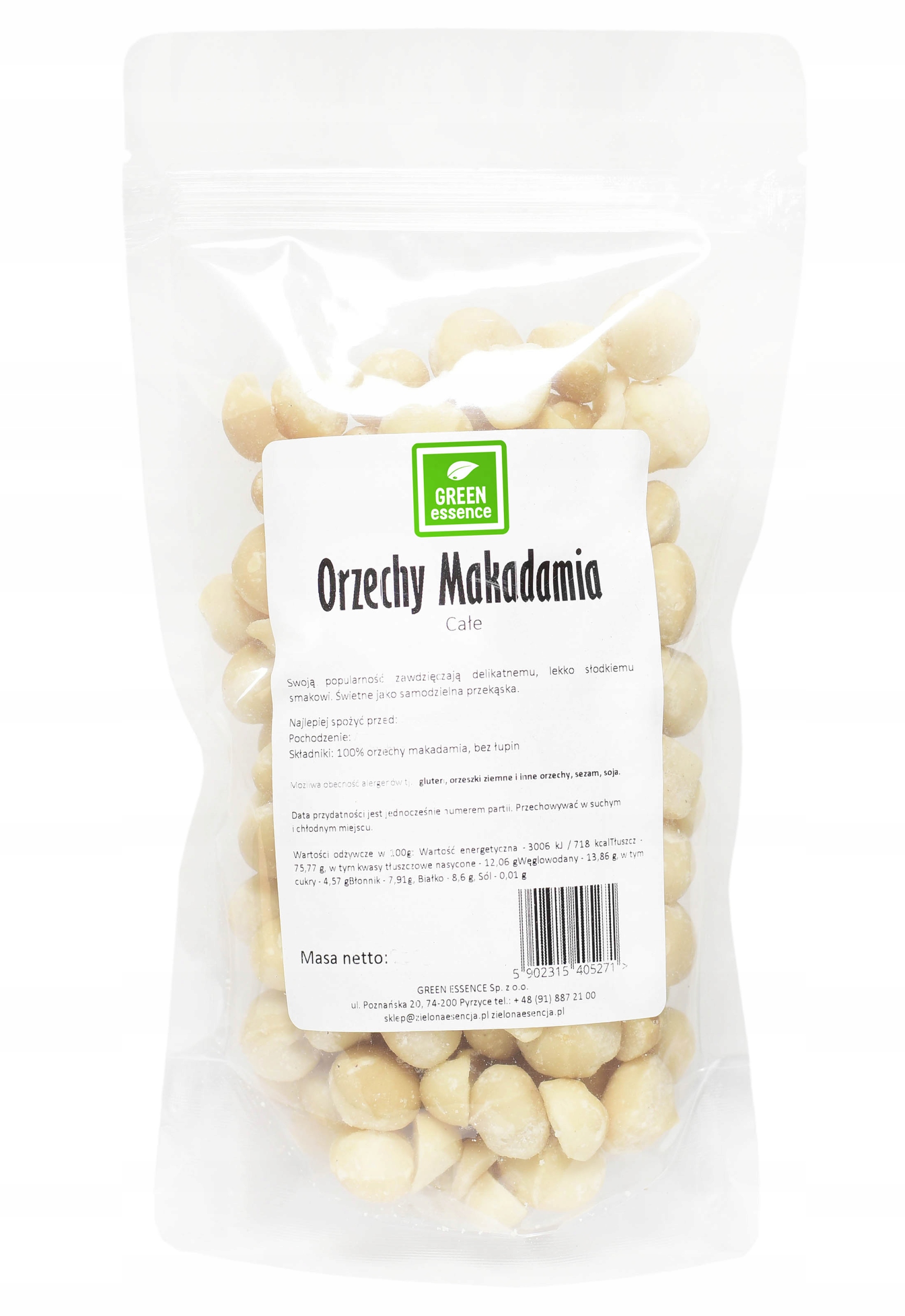 Orechy - Jemná sladkosť makadamských orechov makadamie 500g