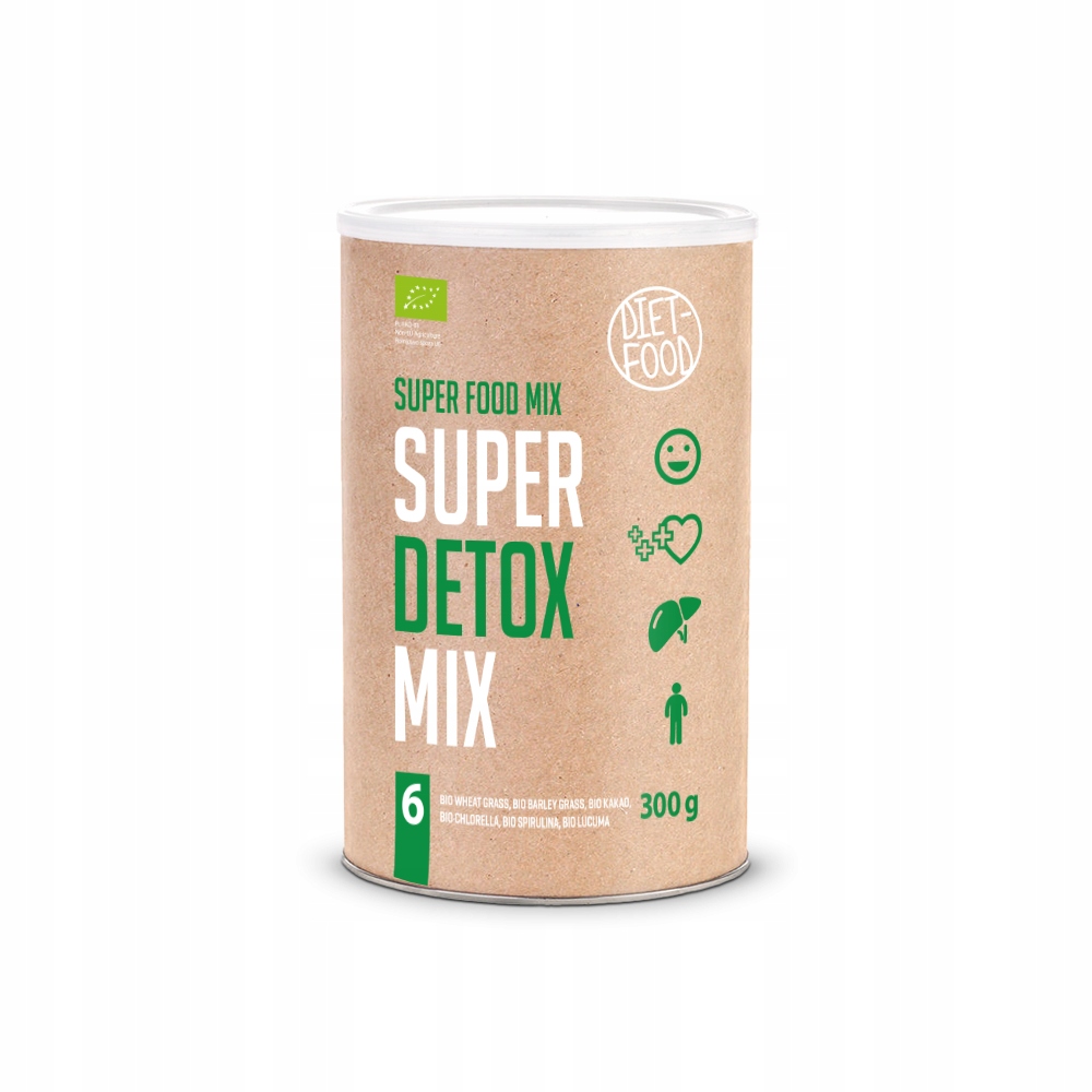 Diéta - Food Bio Super Detox Mix - 300g prášok