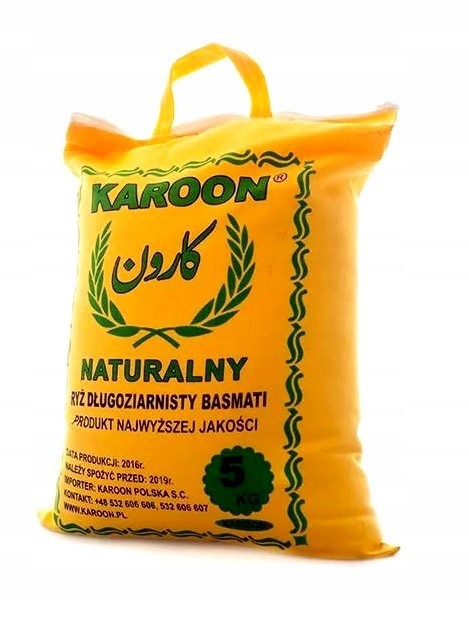 Ryža Basmati Premium Karoon s dlhým zrnom 5 kg