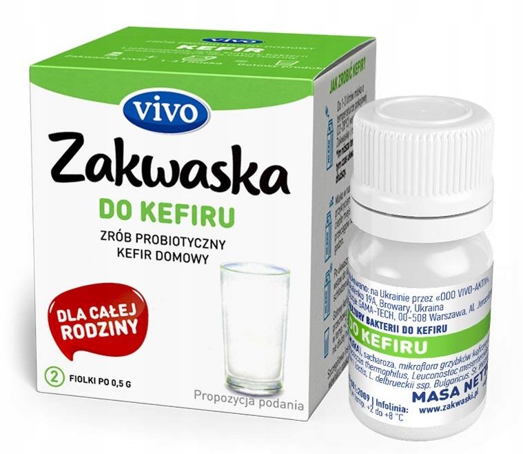 Pre kefir lietanie živej kultúry baktérie jogurt 2x1