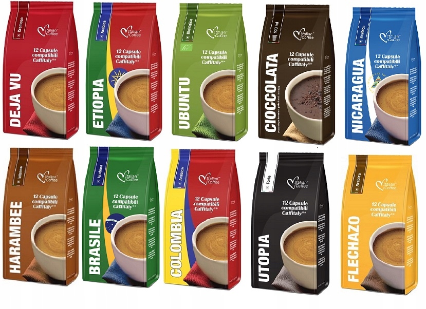 Kávové kapsule - Vynikajúca káva v kapsúl Caffital Mix