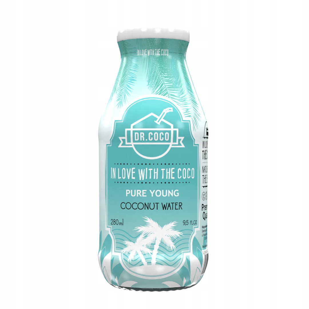 Dr Coco - Coconut Voda 12 x 280 ml bez aditív