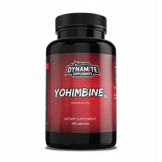 Spaľovač tuku - Dynamitové doplnky Johimbine 100x10mg Originál