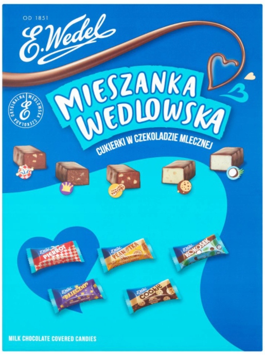 E. Wedel Mix Wedlowska v mlieku 3 kg