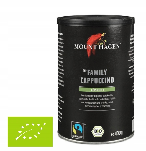 Cappuccino - Kapučíno - EKO CPPUCCINO Rodinná Káva Bio 400 g