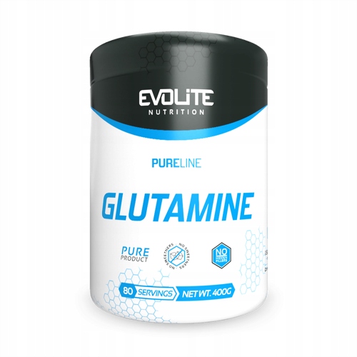 Aminokyseliny - Evolit L-glutamín 400g čistý čistý glutamín