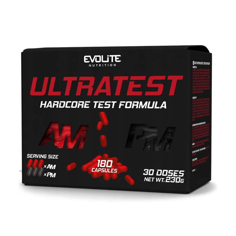Testosterón - EVOLITE ULTRA TEST HARDCORE FORMULA BOOSTER TESTO