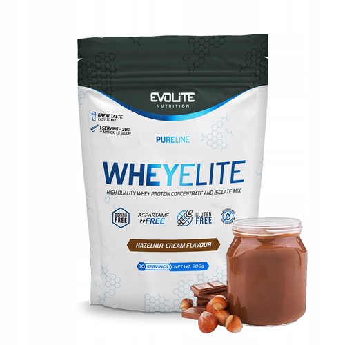 Proteín - EVOLITE WHOWE ELITE 900G WPC WPI NUTS