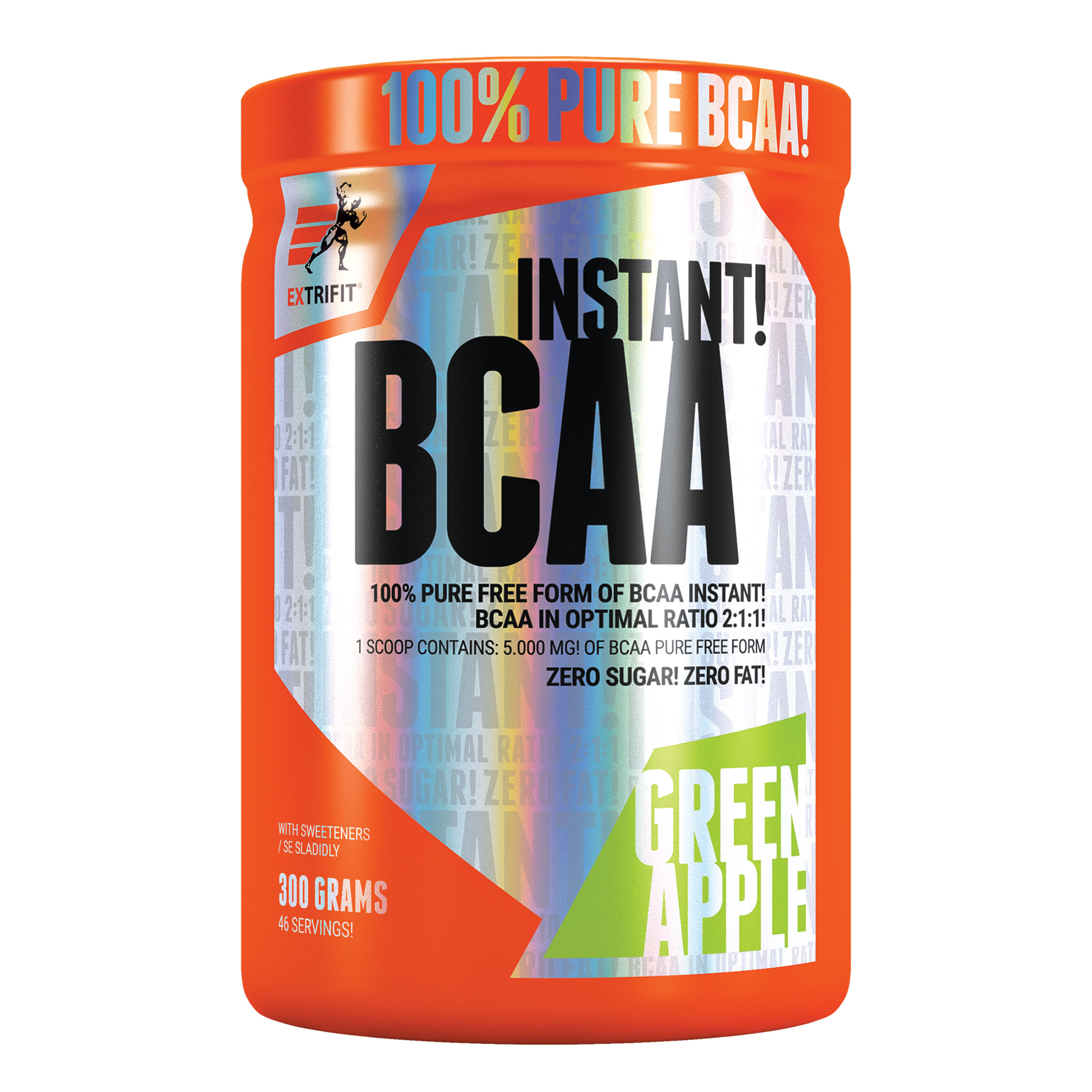 Aminokyseliny - EXTRIFIT BCAA OKAMŽITE 300g ČISTÉ Aminokyseliny 2: 1: 1