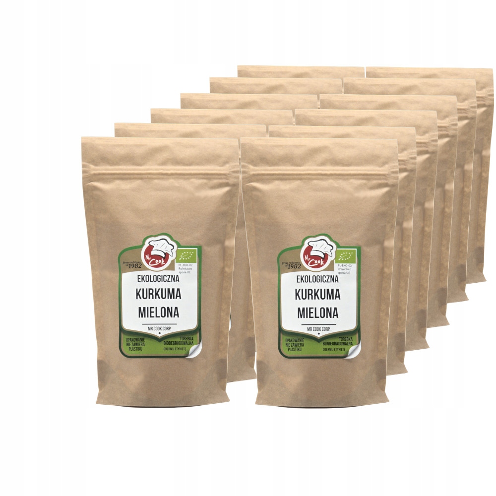 Organická kurkuma BIO 12x 300g Veľkoobchodná ponuka