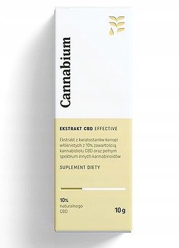 CBD - CBD extrakt 10% konopného oleja 10 g cannabium