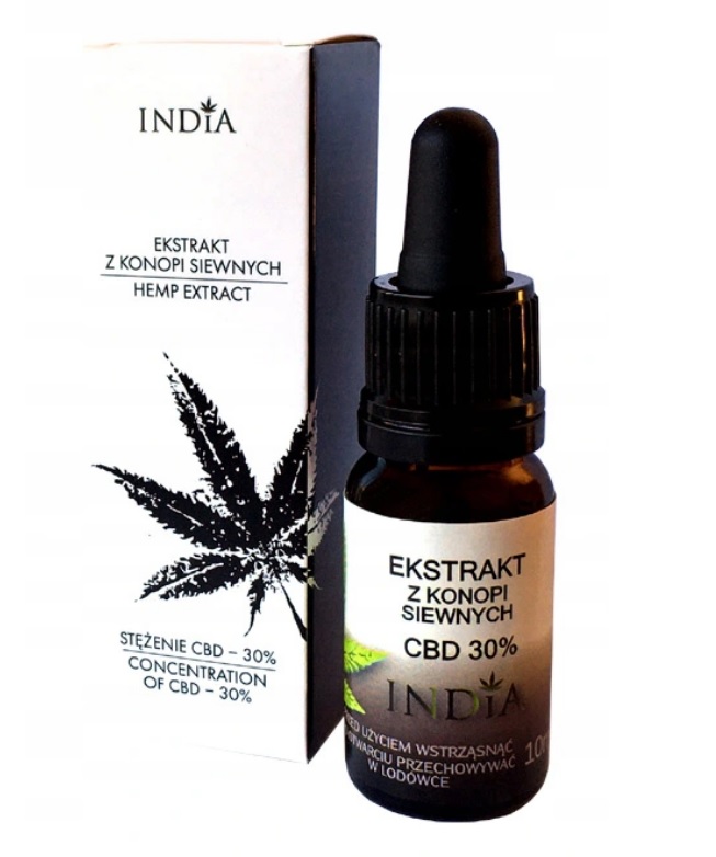CBD - CBD Konopa extrakt 30% India Kozmetika 10ml
