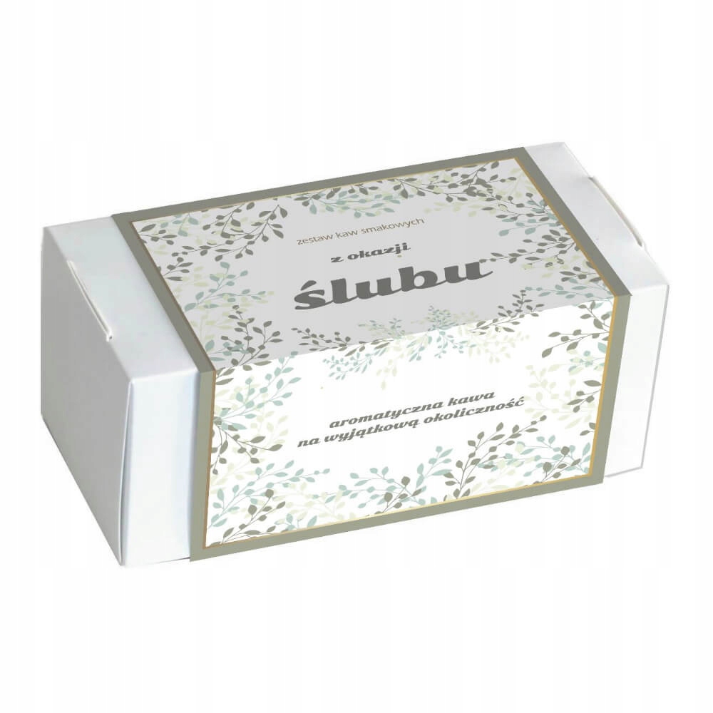 Elegantný súbor kávy pre svadobné svadby 20x 10g
