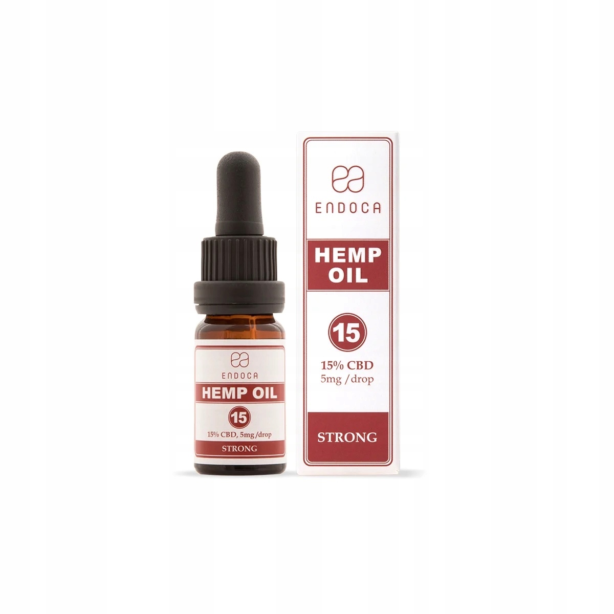 CBD - Endoca - CBD olej 15% 10 ml 1500 mg CBD