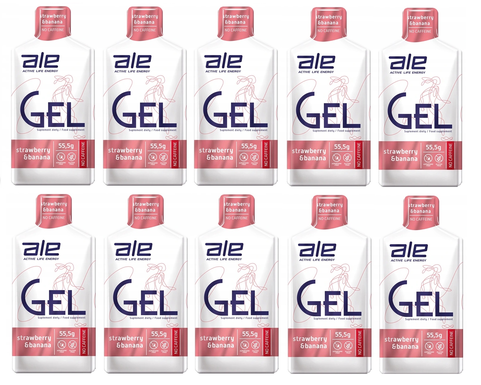 Energia Energel Gel Energy Plávanie