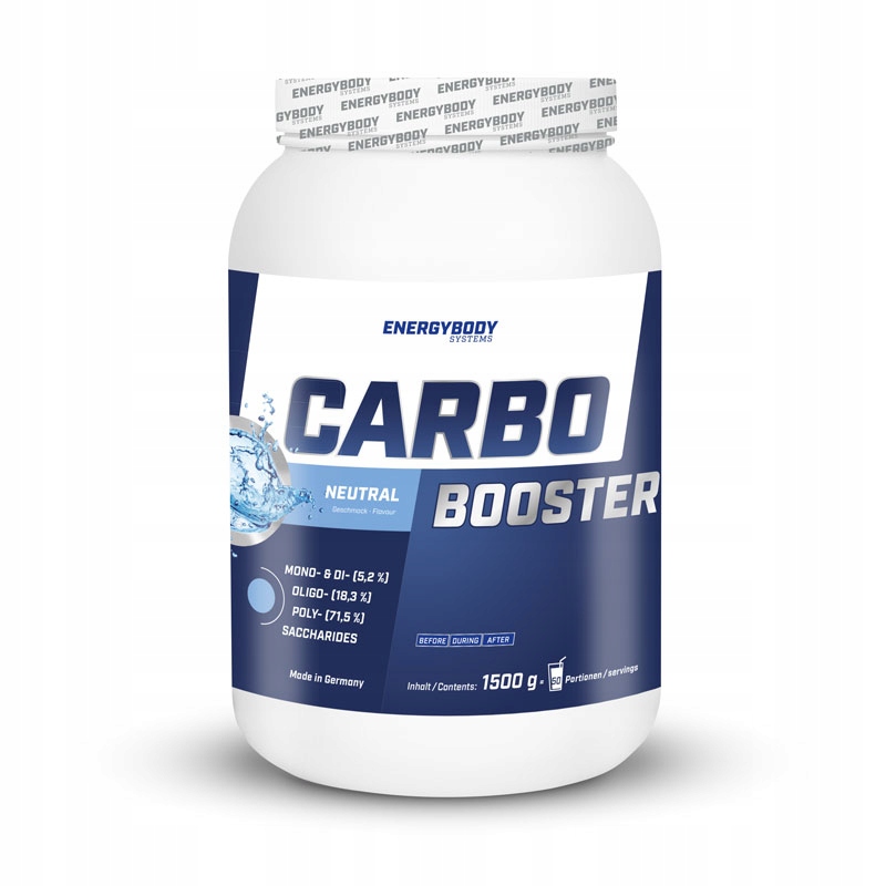 Energetody Carbo Booster 1,5 kg - Sacharidy Max
