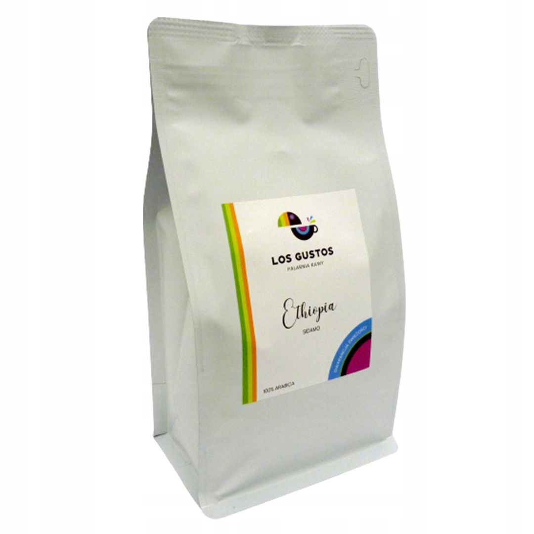 Zrnková káva - Etiópia Sidmo Coffee Beans Los Guastos 1KG