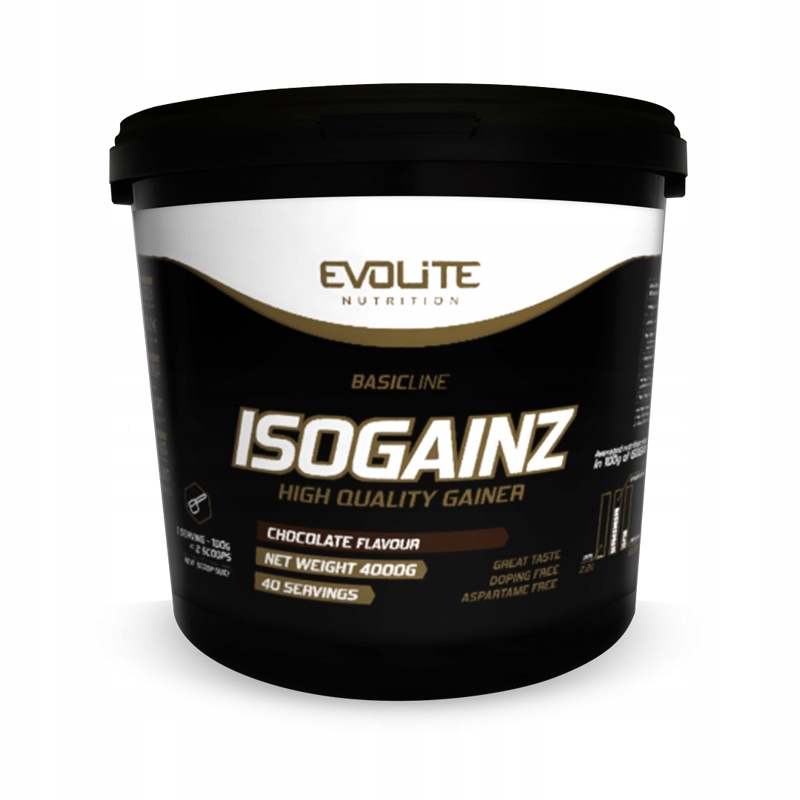 Gainer - EVOLITE ISOGAINZ 4000G CHOCOLATE